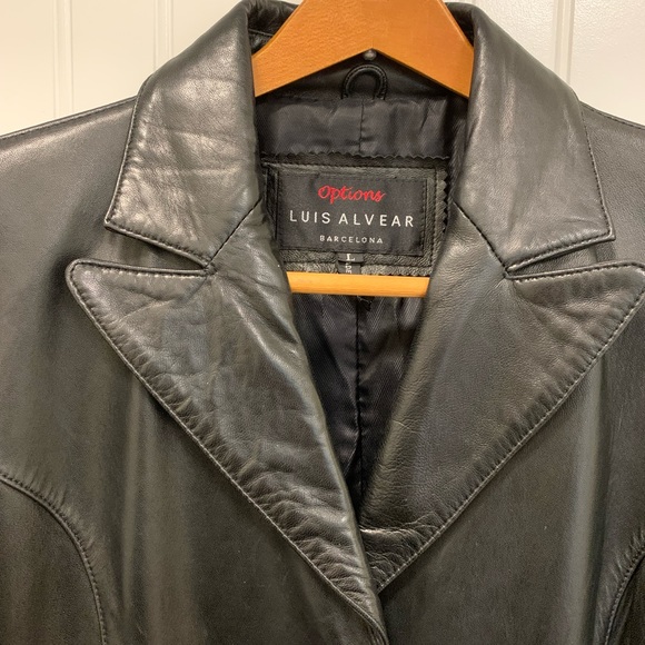 Options by Luis Alvear Barcelona Leather Jacket - Picture 4 of 13